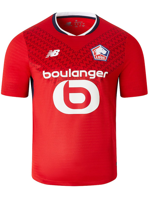 Lille maillot domicile uniforme de football premier maillot de football pour hommes 2024-2025